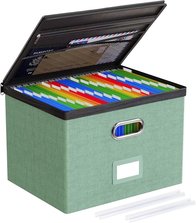 Oterri 1 Pack Large File Organizer Boxes by Oterri