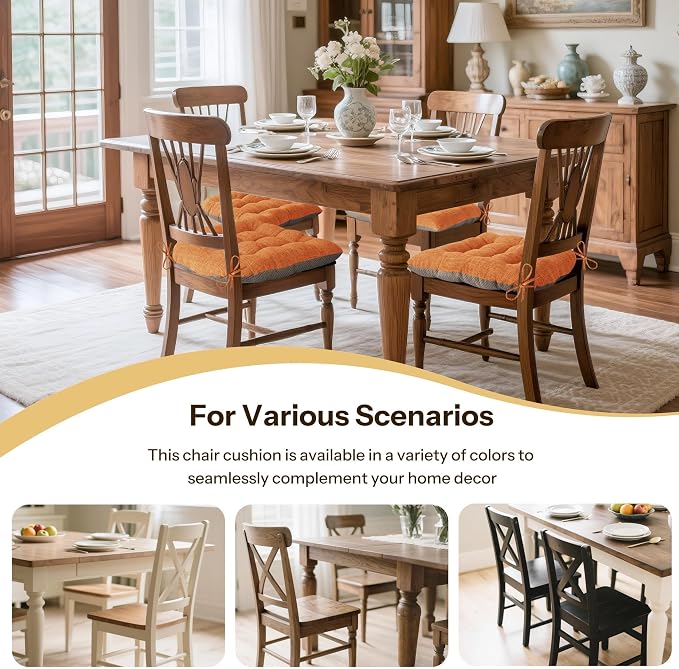 Chair Cushions for Dining Chairs 1 Piece, - Image 5