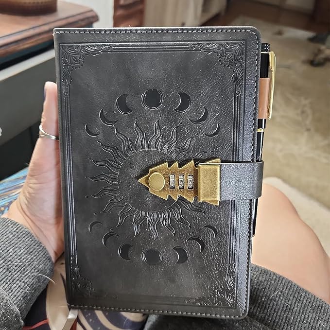 ZXHQ Lock Diary for Women & Men - Image 2