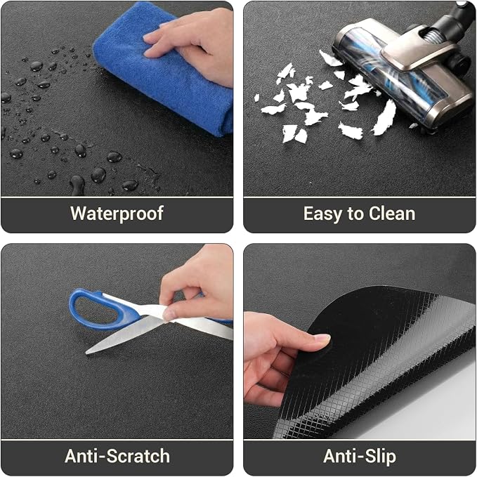 Office Rolling Chair Mat for Hardwood and Tile Floor, Chair Mat Best for Under - Image 5