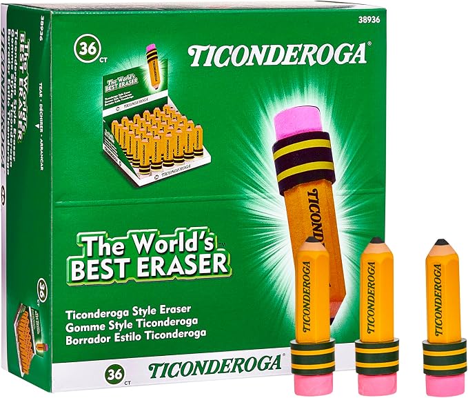 TICONDEROGA Erasers, Pencil Shaped - Image 5