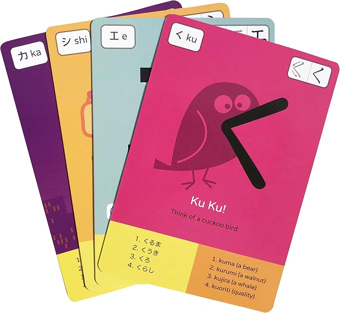 Dr. Moku's Hiragana & Katakana Flash Cards - Image 4