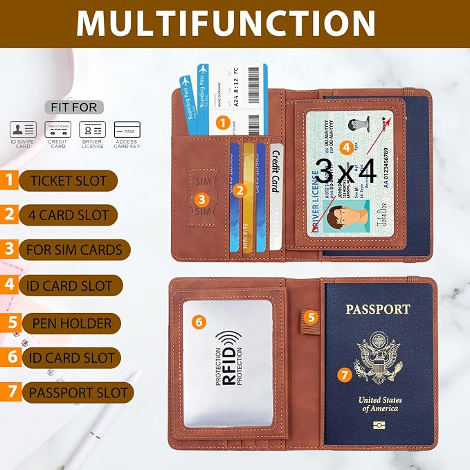 Melsbrinna Rfid Passport Holder - Image 3