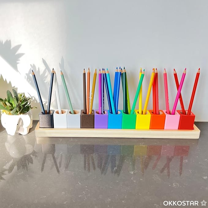 Montessori Crayon Holder for Kids - Image 4