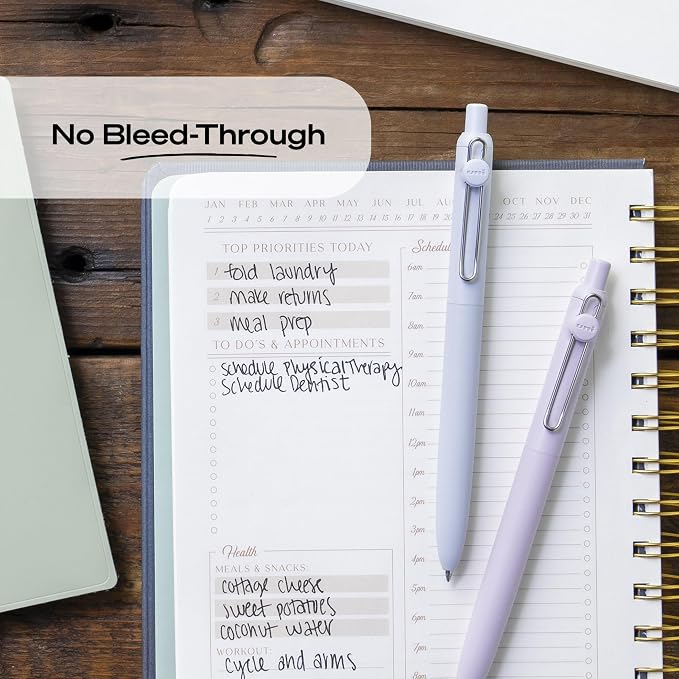 uniball™ Zento Gel Pens, 0.7mm Medium Point, Retractable, Smooth Writing - Image 6
