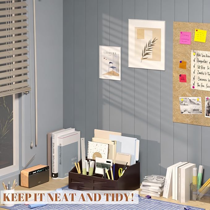 Large Mail Organizer Countertop, Farmhouse Desk and Kitchen Countertop Storage - Image 7