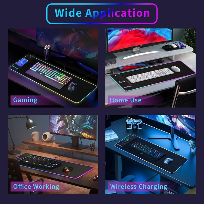 Schkner RGB Gaming Mouse Pad - Image 7