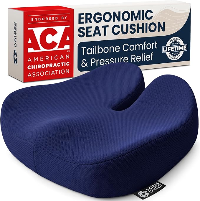 5 STARS UNITED Seat Cushion by 5STARSUNITED