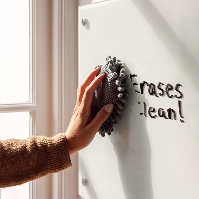 U Brands Dry Erase Microfiber Shag Eraser, 1 Pack - Image 6