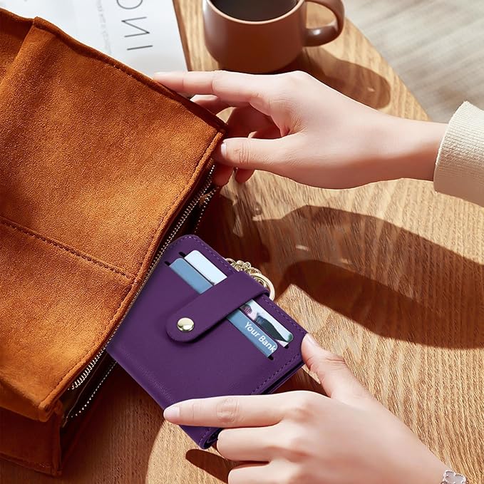 Airkit Small Wallet Women RFID, PU Leather Card Holder - Image 8