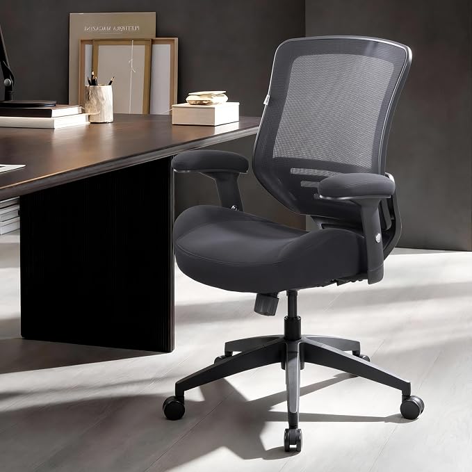 BOLISS 400lbs Office Chair Mesh Ergonomic Super Soft Thick and Wide Cushion - Image 2