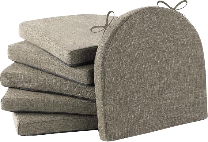 IPYNBAP Chair Cushions for Dining Chairs, Kitchen Chair Cushions, Non Slip by IPYNBAP