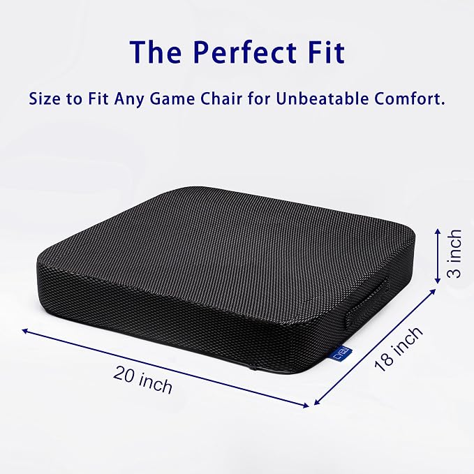 Ifoam Gel Infused Memory Foam Layer Wheelchair Cushion - Image 3