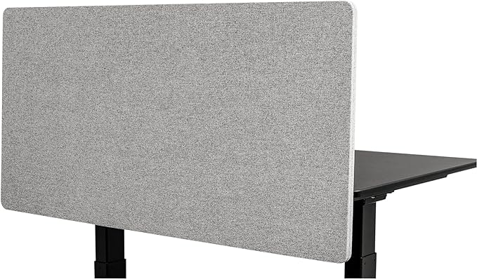 Stand Up Desk Store ReFocus Clamp-on Acoustic Desk Divider Privacy Panel That by SStandUpDeskStore