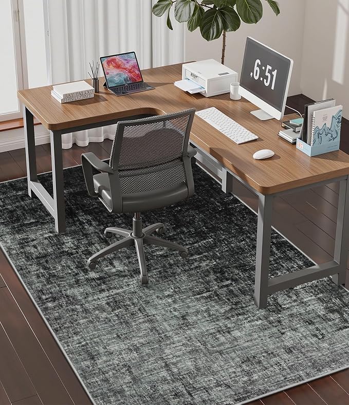 chakme Office Chair Mat for Hardwood Floor, Machine Wash by CHAKME