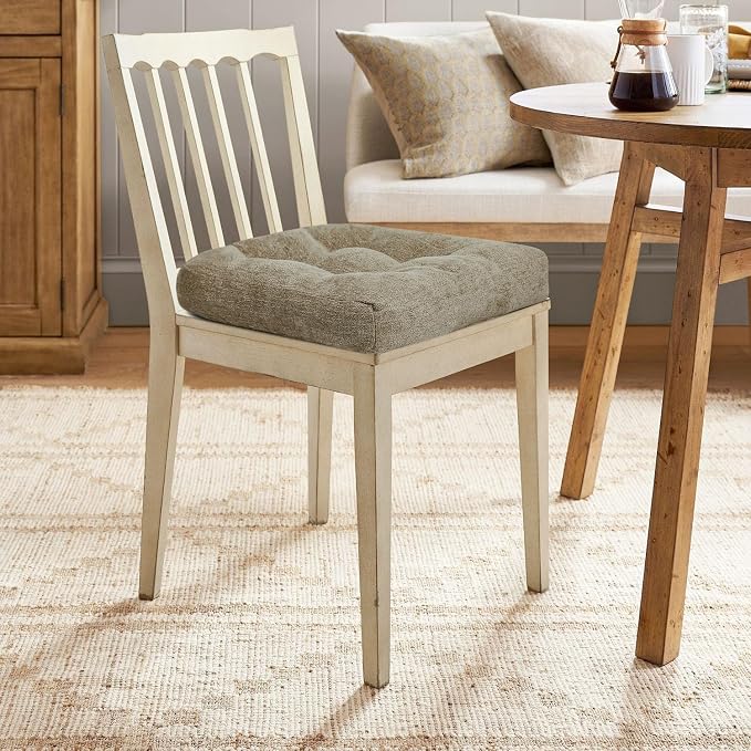 downluxe Chair Cushions for Dining Chairs 2 Pack, Tufted Indoor Chair Pads - Image 7