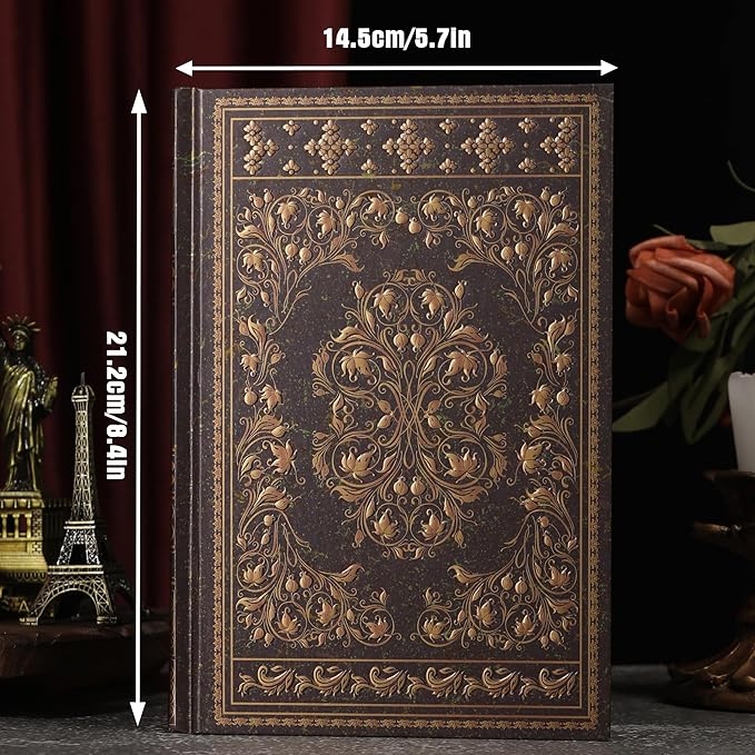 Line Notebooks for Women Men, A5 Aesthetic Hardcover Ruled Diary, 100 GSM Journals for Writing for Work, Note Taking, Office School-DeskLoop Office