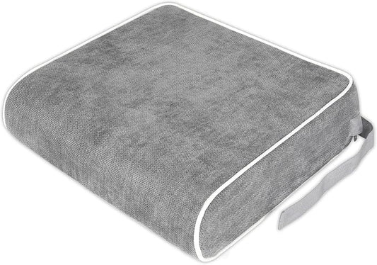 Seat Cushion for Office Chair, 4 Inch Thick Extra Large Memory Foam Chair by Safecradle