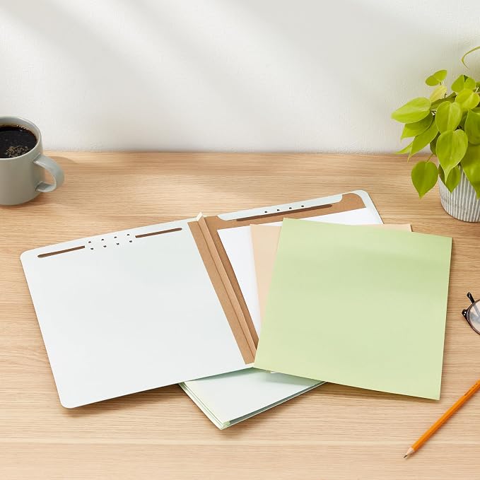 Amazon Basics Sturdy Pressboard Classification File Folders - Image 4