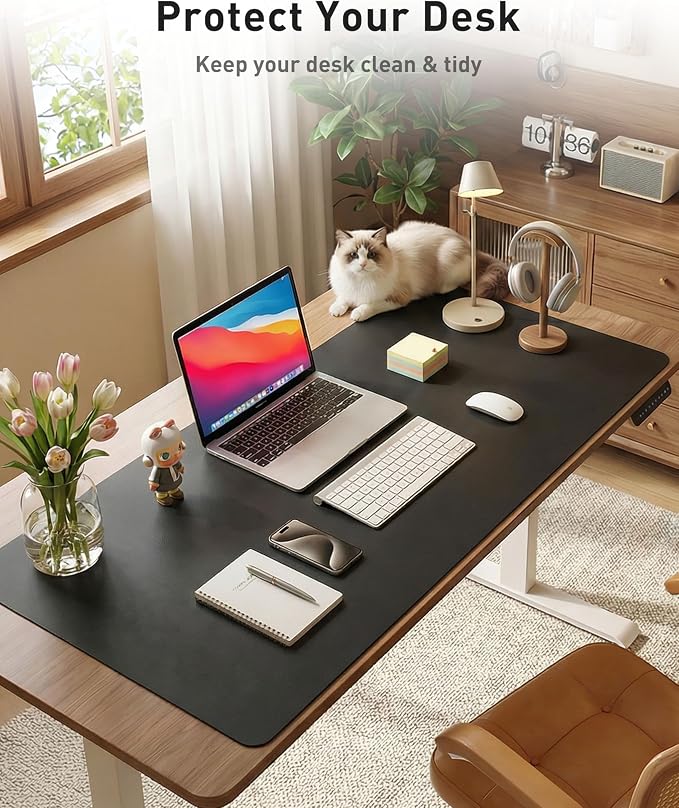 Aothia Faux Leather Desk Mat - Image 8