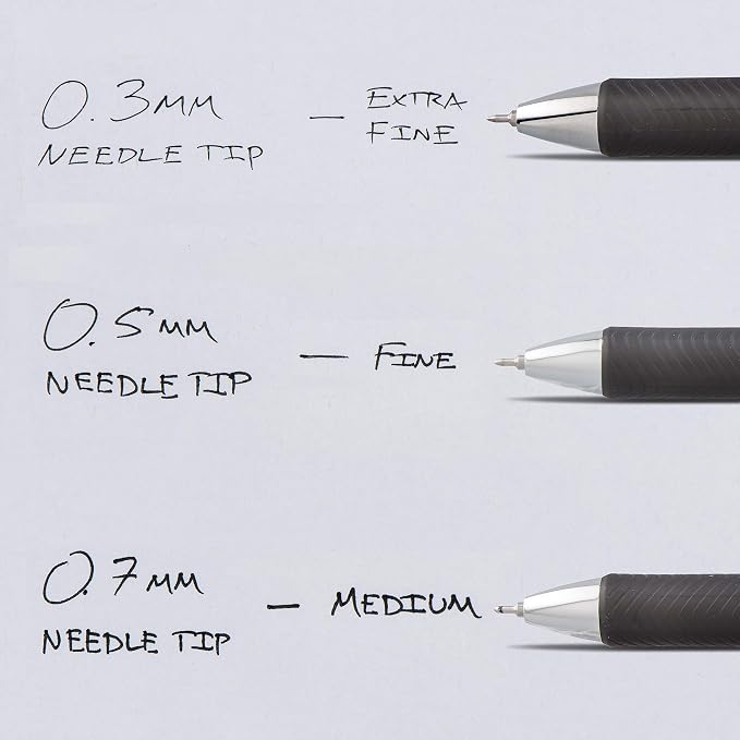 PENBLN75C - Pentel EnerGel Needle Tip Liquid Gel Ink Pens - Image 6