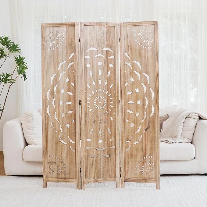 66.9Inch Wooden Room Partition - Image 8