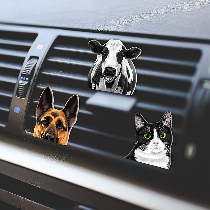 WIRESTER Fresh Scented Car Air Freshener Vent Clip, Decorative Accessories - Image 6