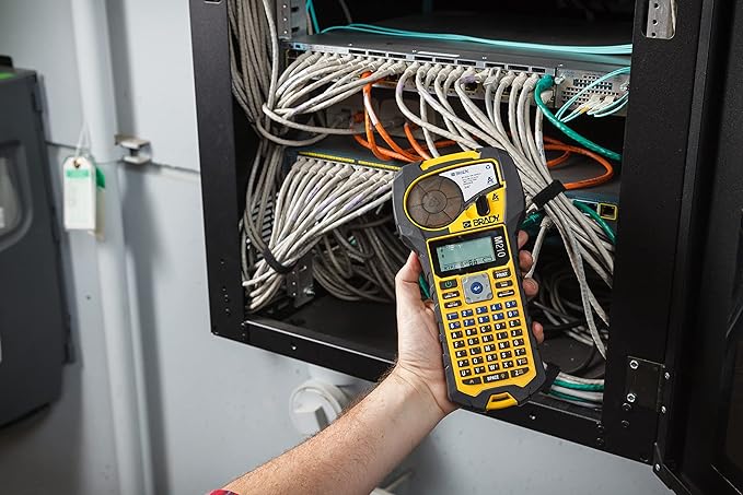 Brady M210 Portable Label Printer Bundle with Heat Shrink Tubing and Accessories-DeskLoop Office