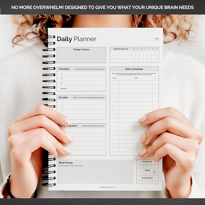 ADHD Daily Planner for Neurodivergent Adults - Image 4