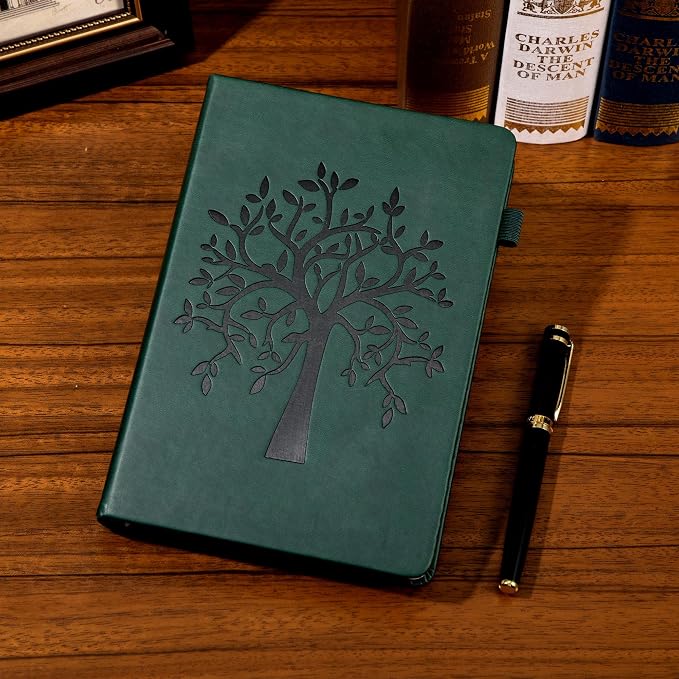CAGIE Leather Bound Journal for Men & Women, A5 Lined Notebook - Image 6
