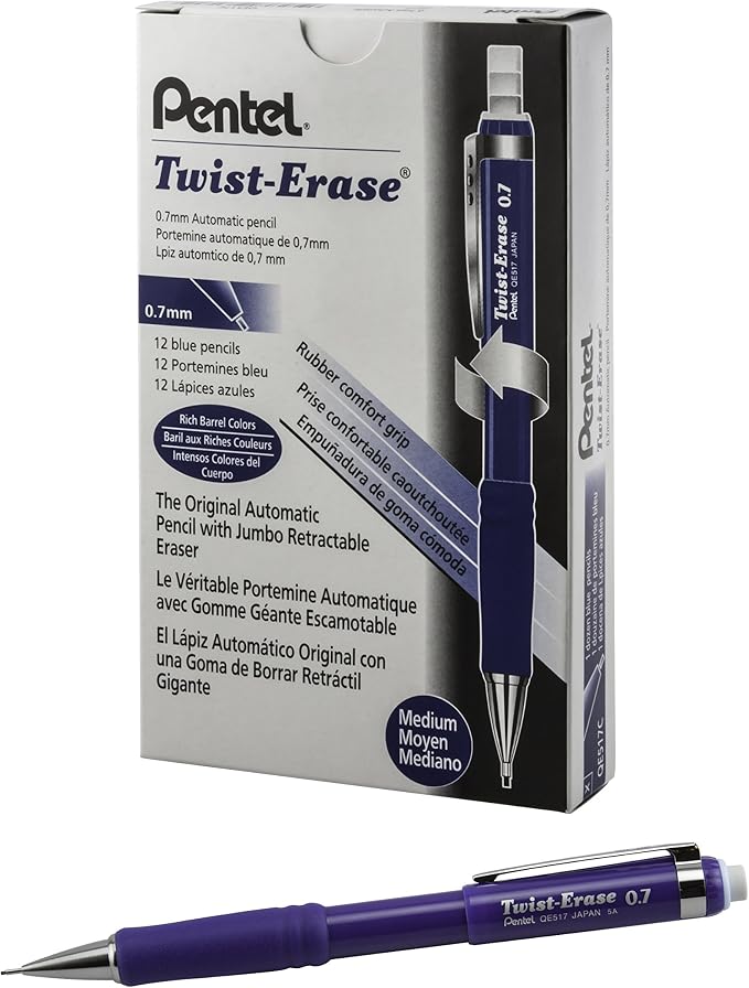 Pentel Twist-Erase III Mechanical Pencil by PentelofAmerica