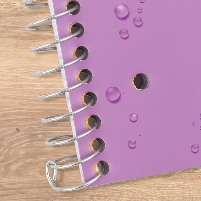 Five Star Spiral Notebook + Study App, 1 Subject, Wide Ruled Paper, 100 Sheets - Image 6