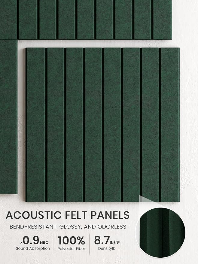 Bumusty Large Cork Board Alternative-36 x 24" Felt Bulletin Board Tiles - Image 3