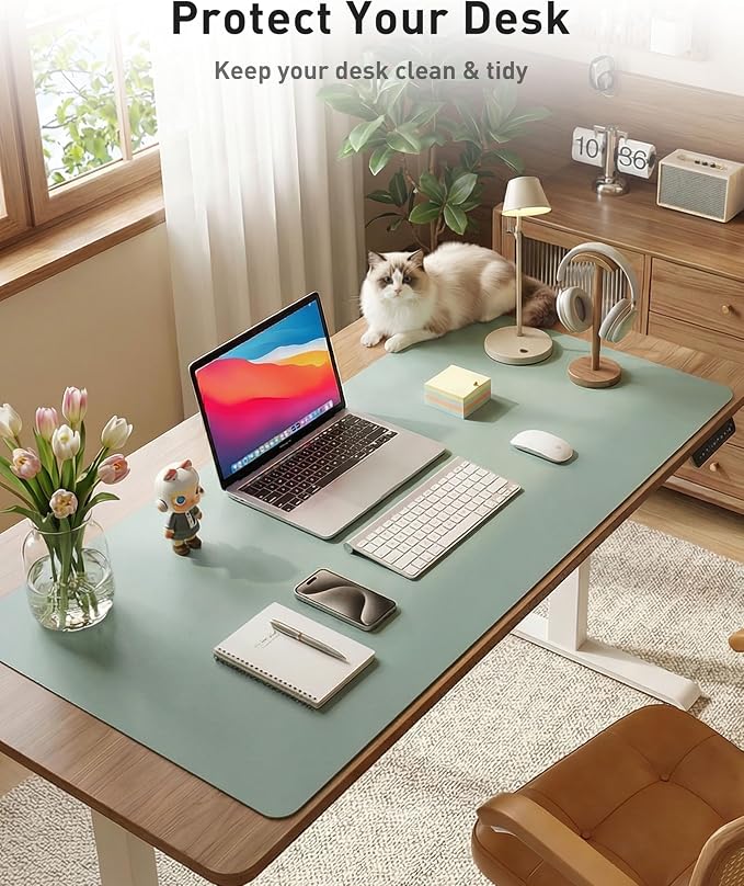 Aothia Faux Leather Desk Mat - Image 8