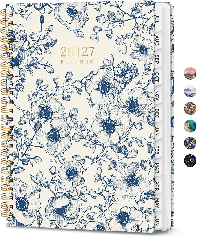 Planner 2026-2027, Monthly and Weekly Academic Planner July 2026 by Zotia