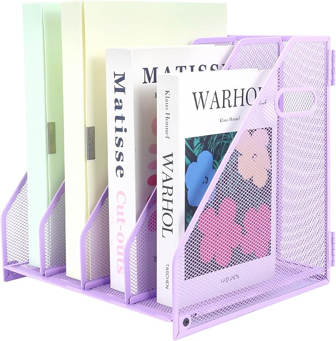 Desk Organizers, Metal Magazine File Holder by ideallife