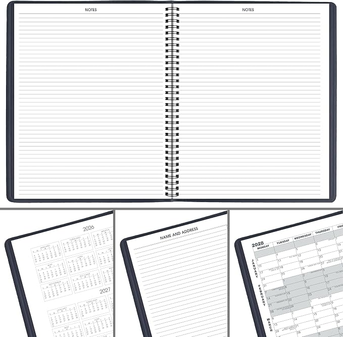 AT-A-GLANCE 2027 Planner, 15-Month Jan-Mar, Unruled Daily Blocks - Image 6