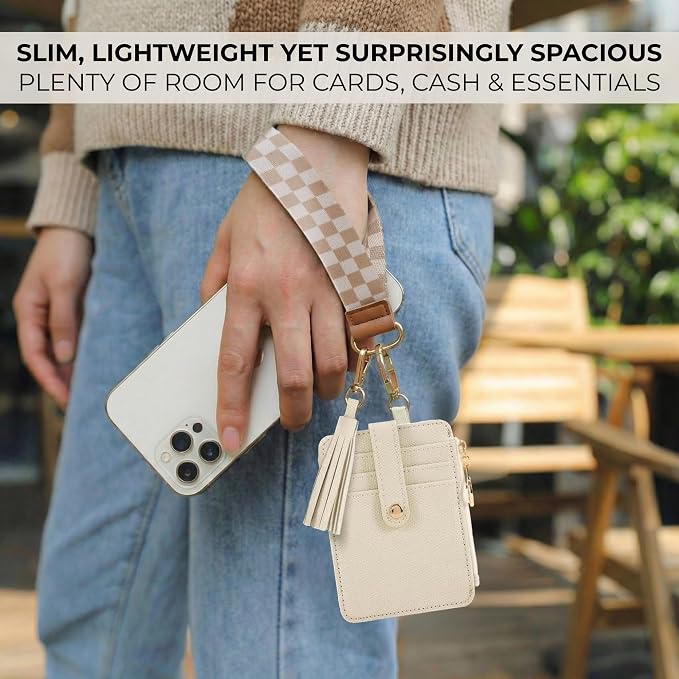 Stylish Wristlet Keychain Wallet - Image 4