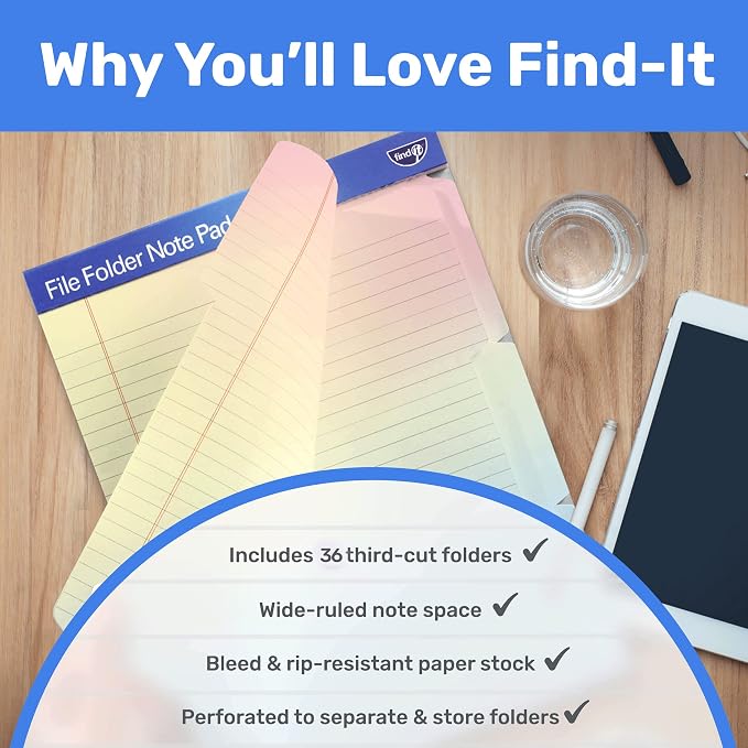 Find It File Folder Notepad - Image 6