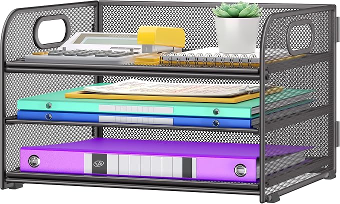 Cawukege 3 Tier Paper Organizer by Cawukege