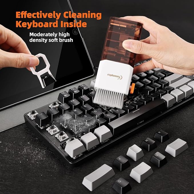 Tassmpitor Laptop Screen Keyboard Cleaner Kit, All in 1 Electronics Cleaning - Image 2