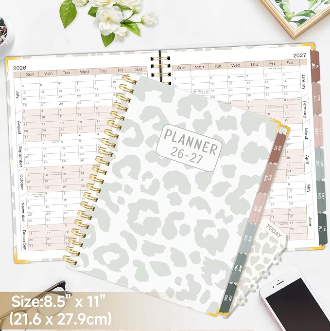 2026-2027 Academic Planner, Large Weekly & Monthly Appointment Book from Jul. - Image 3