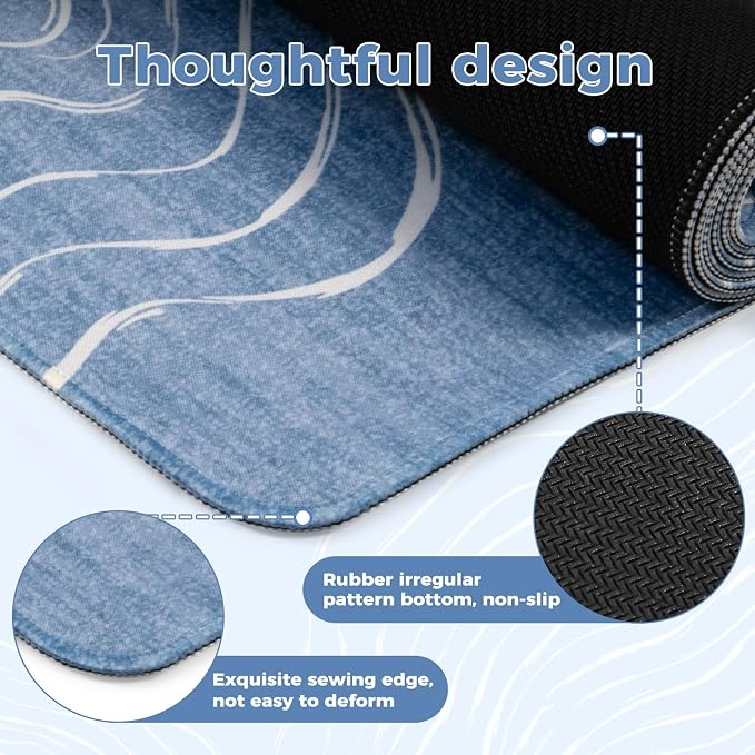 iCasso Desk Cover Mat, Extended Long Mouse Pad - Image 5
