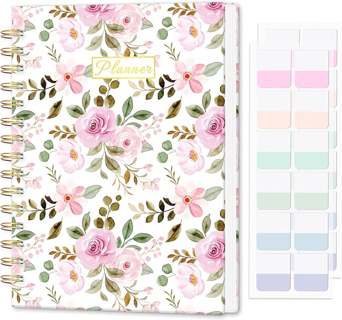 Undated Weekly and Monthly Planner – 12-Month To Do List Notebook Organizer by PIOOJK