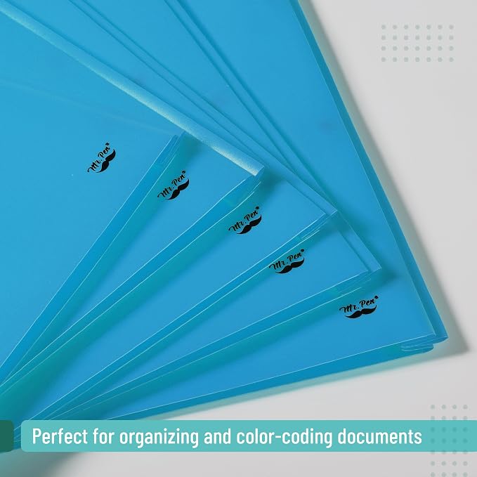 Mr. Pen- Plastic Folders with Pockets and Prongs, 36 Pack, Letter Size | - Image 6