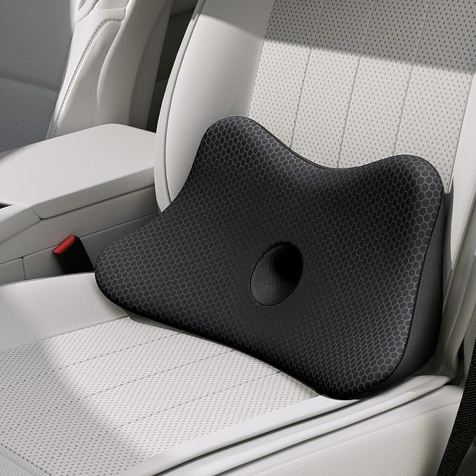 Benazcap Lumbar Support Pillow for Car, Lower Back Support Pillow for Sciatica by Benazcap