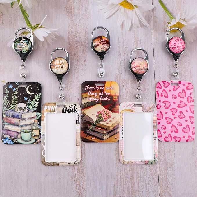 Christian Retractable Badge Holder Reel Cute Badge Reel - Image 2