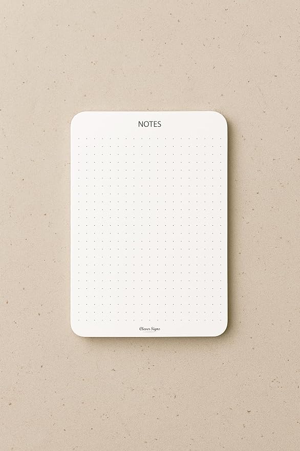 CLEVER SIGNS Memo Pads A6 Size – 4-Pack, 50 Sheets Each, Note-taking, Journaling - Image 7