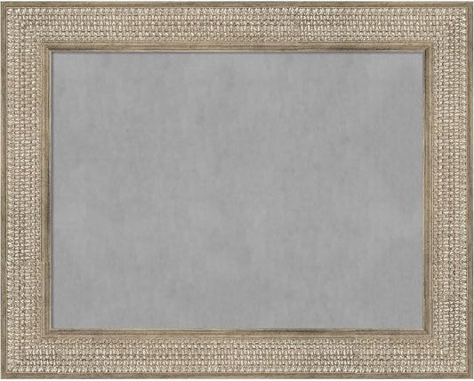 Amanti Art Silver Framed Magnetic Board 24x30 Medium Vision Board by AmantiArt
