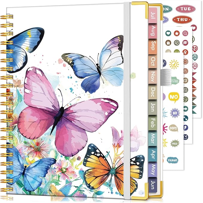 Academic Planner 2026-2027, Hardcover Leather Weekly and Monthly Calendar by Unknown